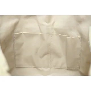 #271052KK - Tote bag puffer con boton caqui - Vista 4