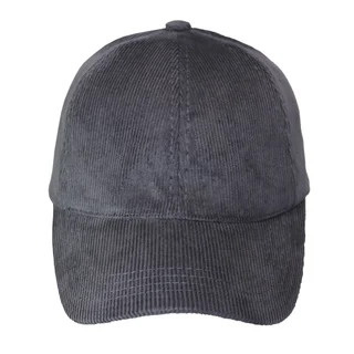 #108640GR - Gorra de adulto visera curva en corderoy - Vista 2