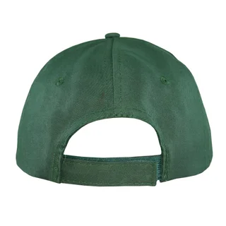 #1254bt - Gorra infantil visera curva 5 gajos verde botella - Vista 4