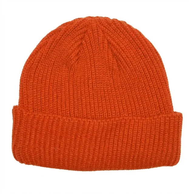 #53600nj - Gorro canelón simple con puño ancho