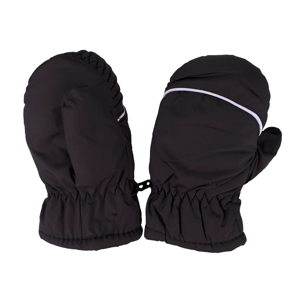 #502894BK - MITON SKI CON VIVO INFANTIL NEGRO