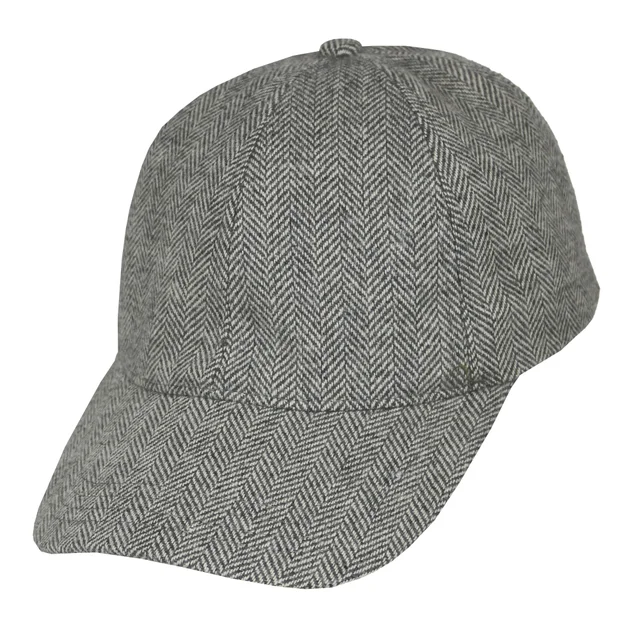 #108840GR - Gorra 6 gajos espigada gris