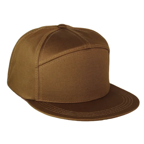 #108410MRMRMR - Gorra visera plana 7 paneles marron
