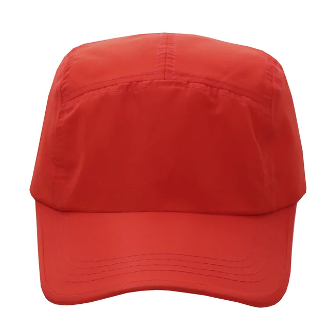 #108690rd - Gorra deportiva para adulto tafeta roja