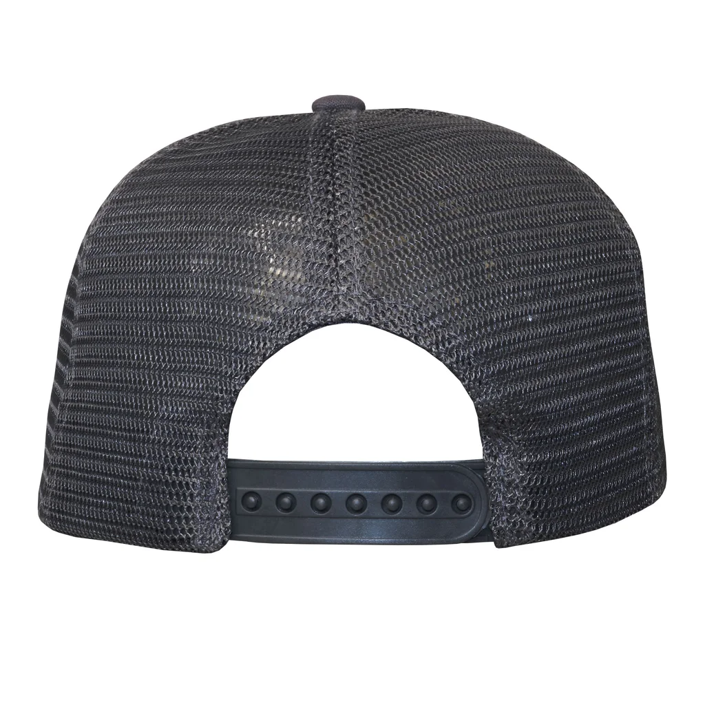 #106940DG - Gorra trucker microcamvas de adulto visera curva.