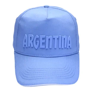#108430 - Gorra de adulto patch goma Argentina visera curva - Vista 3