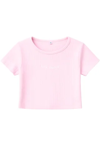 Conjunto teen de morley ancho suave de remera y pantalón - Vista 4