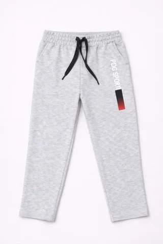 Pantalon de niño rustico frizado con estampa degrade - Vista 2