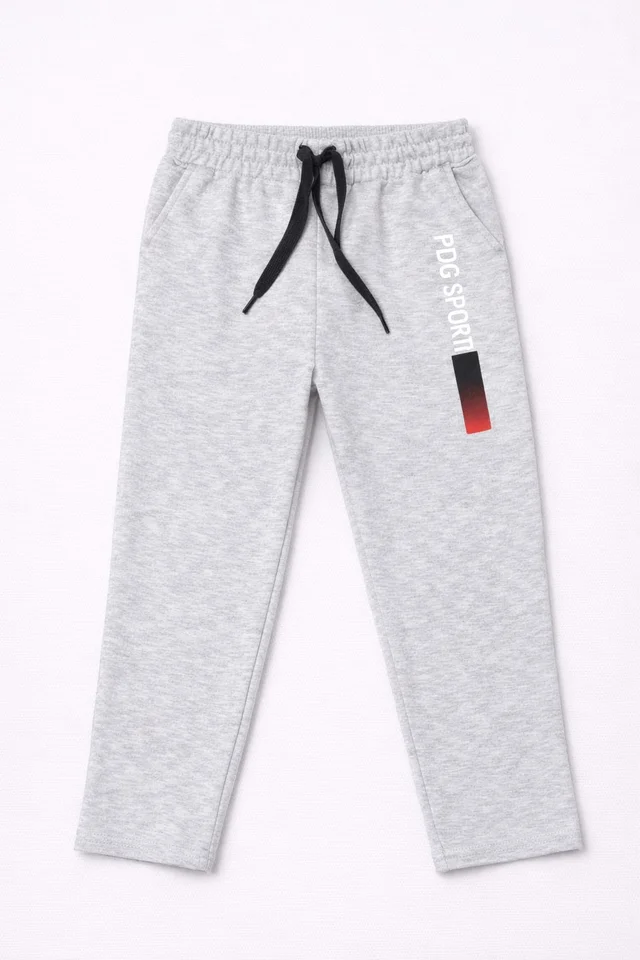 Pantalon de niño rustico frizado con estampa degrade