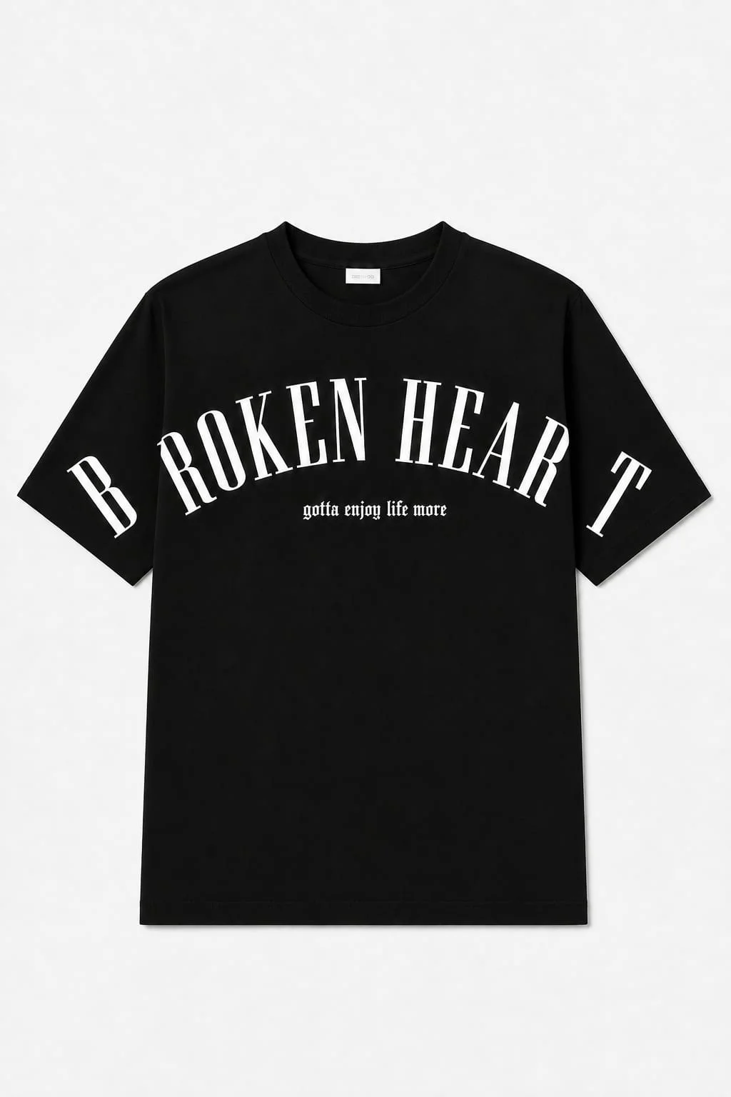 Remera manga corta Broken Heart Teens