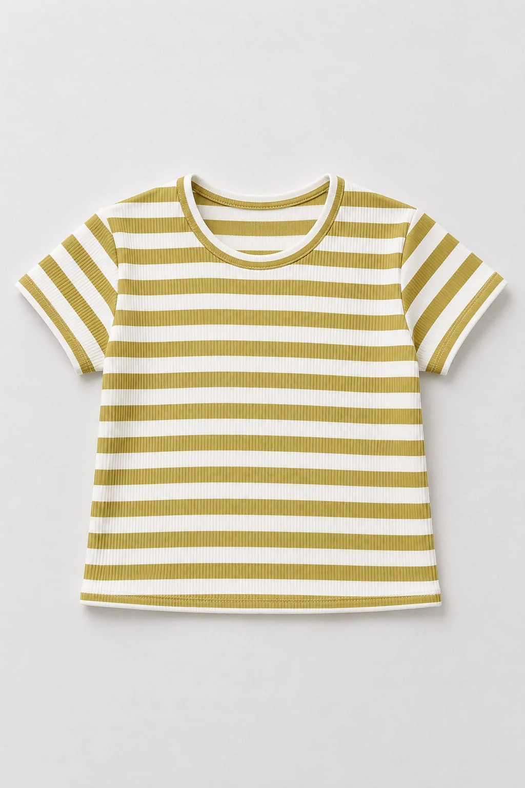 Remera Manga Corta Rayada Teens