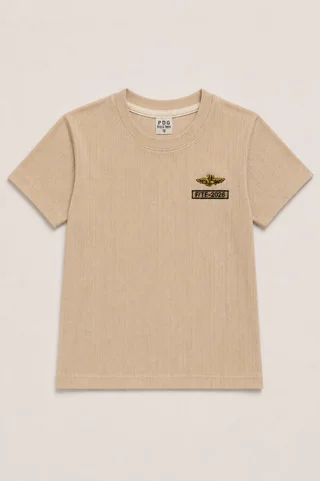 Remera Manga Corta Entramada Kids - Vista 4