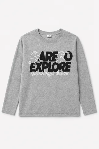Remera manga larga Dare Kids - Vista 3