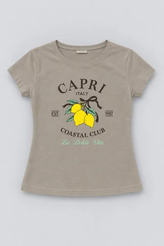 Remera Manga Corta Capri Kids - Vista 4