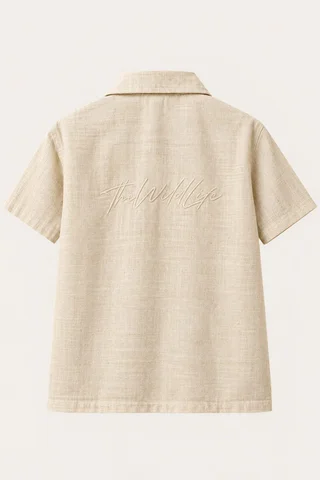 Camisola Lino Bordada Kids - Vista 3