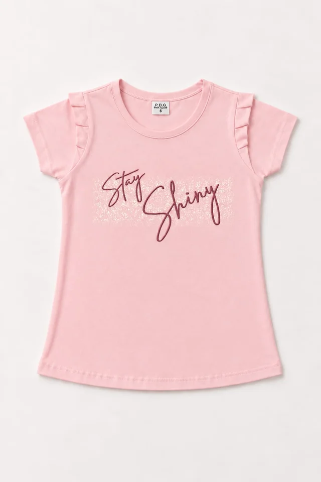 Remera Manga Corta Stay Shiny Kids