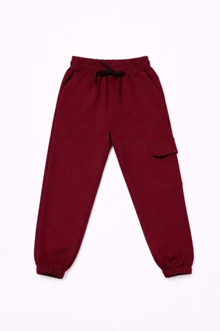 Jogger Cargo Infantil de Rústico con Recortes - Vista 2