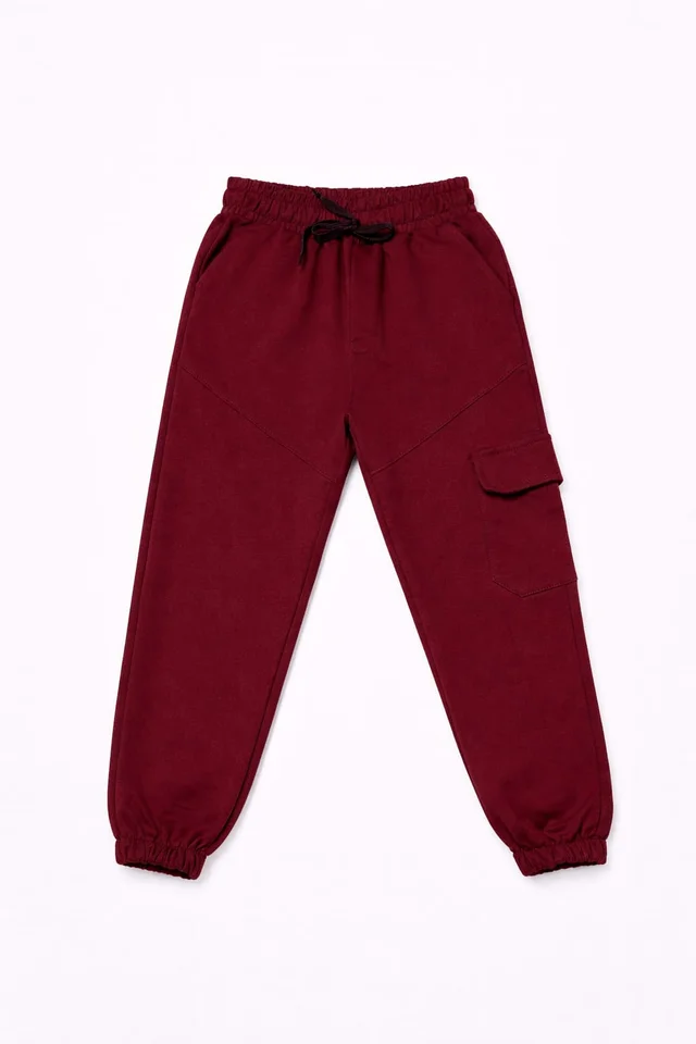 Jogger Cargo Infantil de Rústico con Recortes