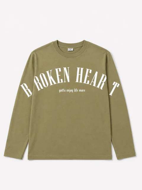 Remera manga larga Broken Heart Kids