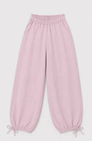 Pantalón de Lino Con Tira Teens - Vista 3
