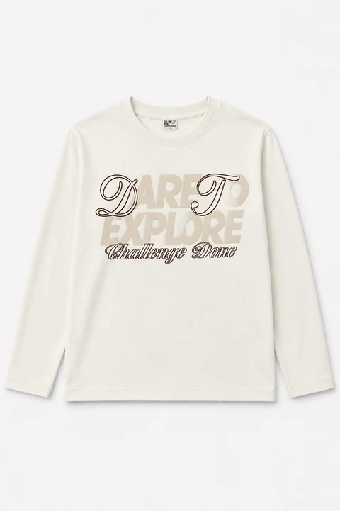Remera manga larga Dare Kids
