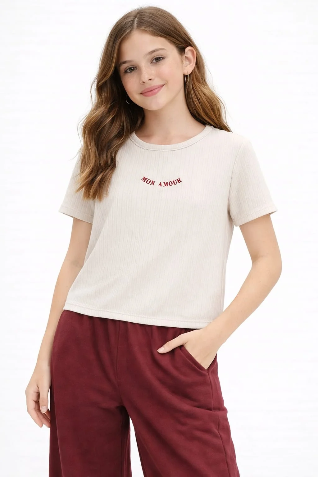 Remera manga corta Mon Amour Teens