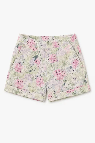 Short Poplín Floreado Kids - Vista 3