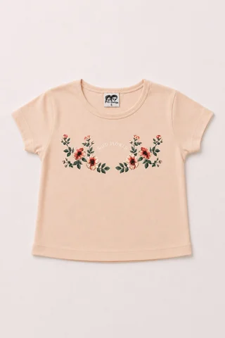 Remera Manga Corta Wild Flower Teens - Vista 3