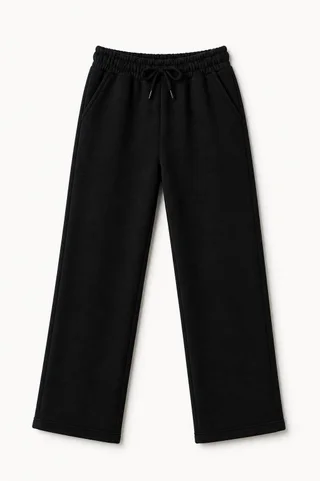 Pantalón recto liso Teens - Vista 4