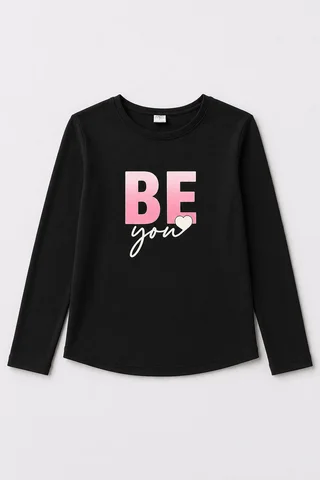 Remera manga larga Be You Kids - Vista 4