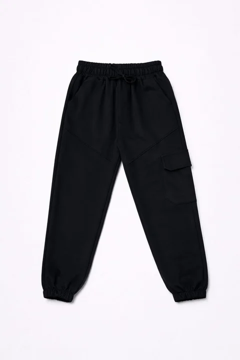 Jogger Cargo Infantil de Rústico con Recortes