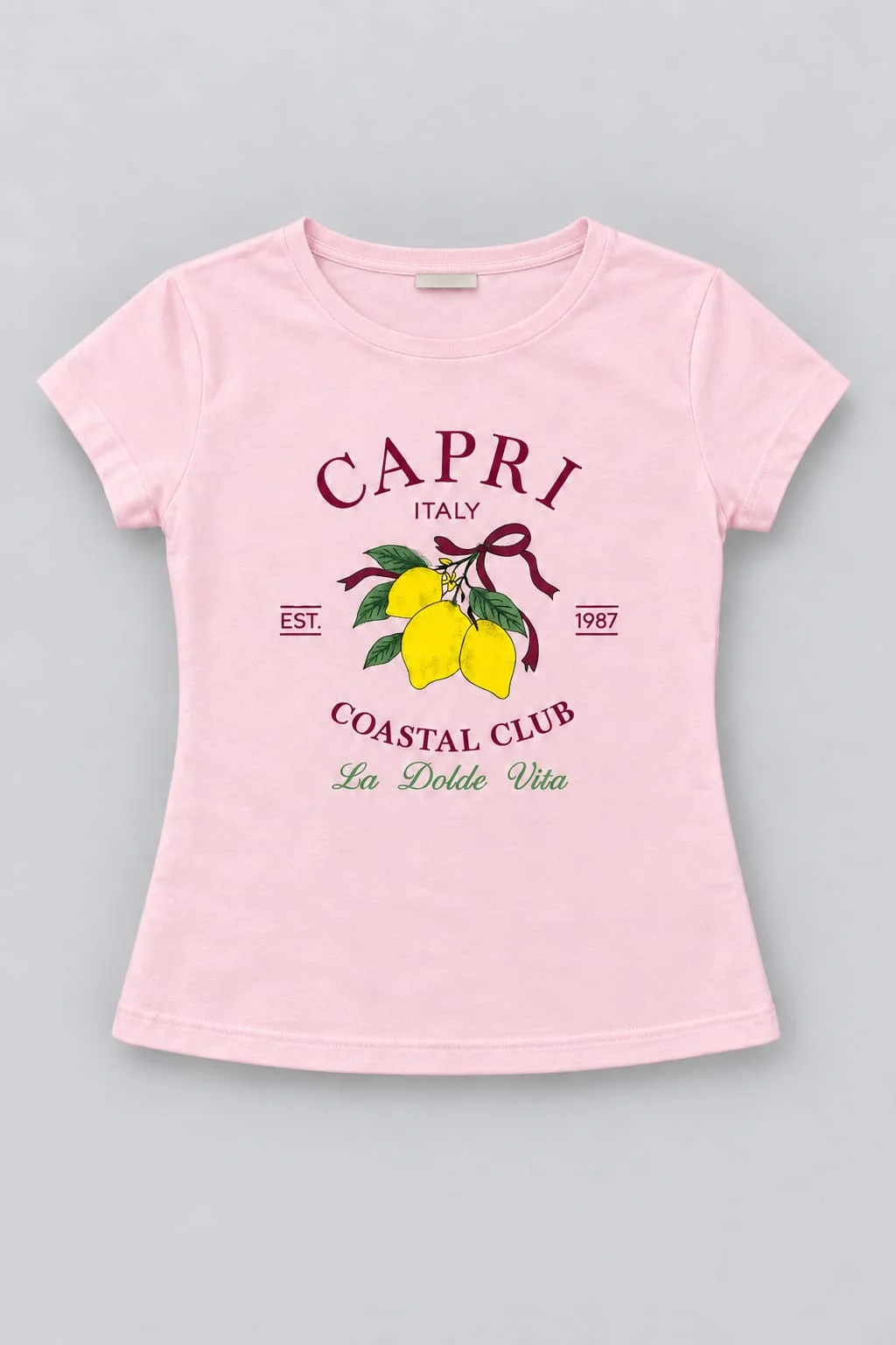 Remera Manga Corta Capri Kids