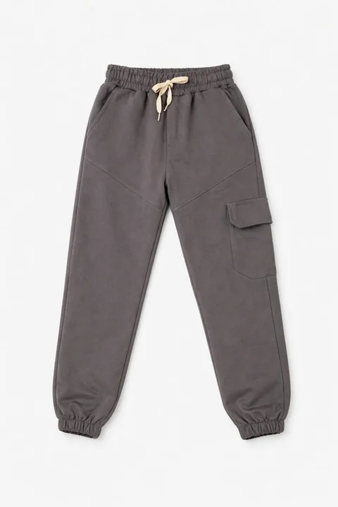 Jogger Cargo Infantil de Rústico con Recortes