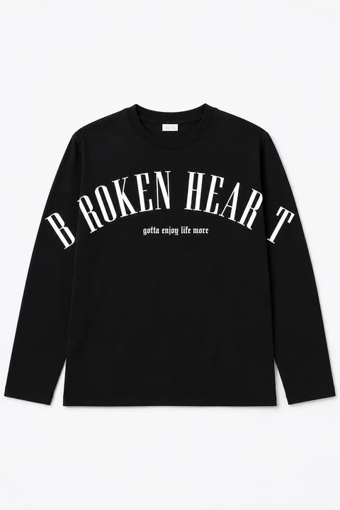 Remera manga larga Broken Heart Kids