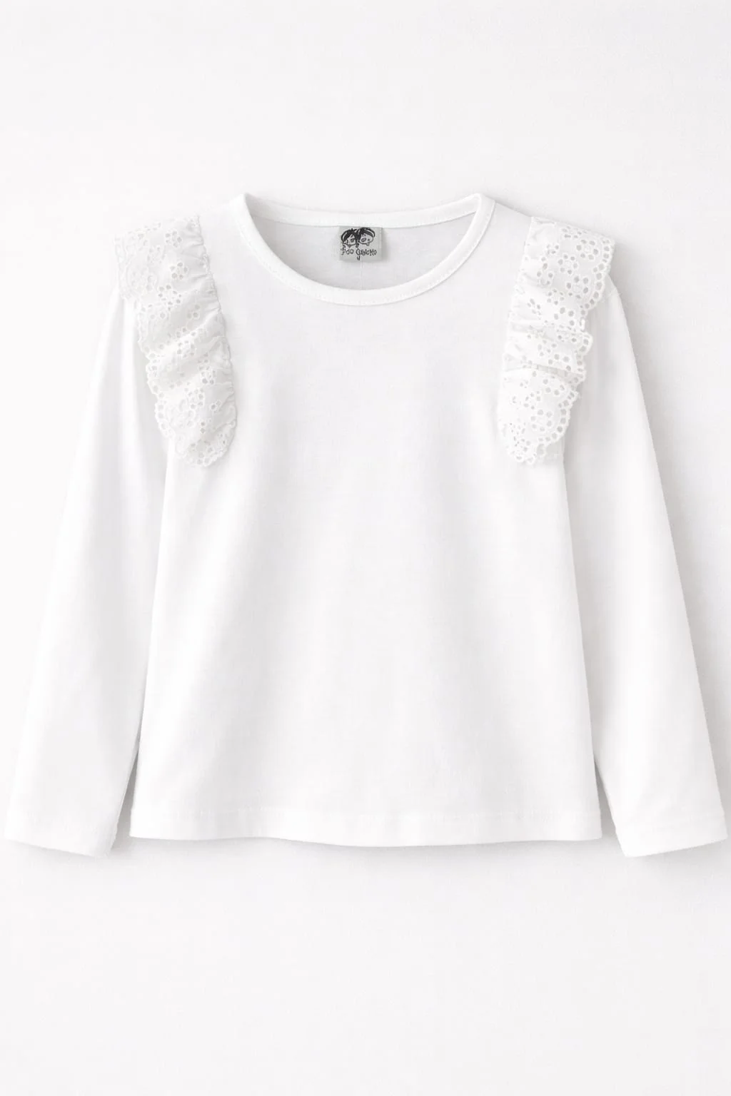 Remera manga larga Brodery Kids