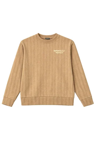 Buzo de teen de morley diesel gamuzado con bordado - Vista 2