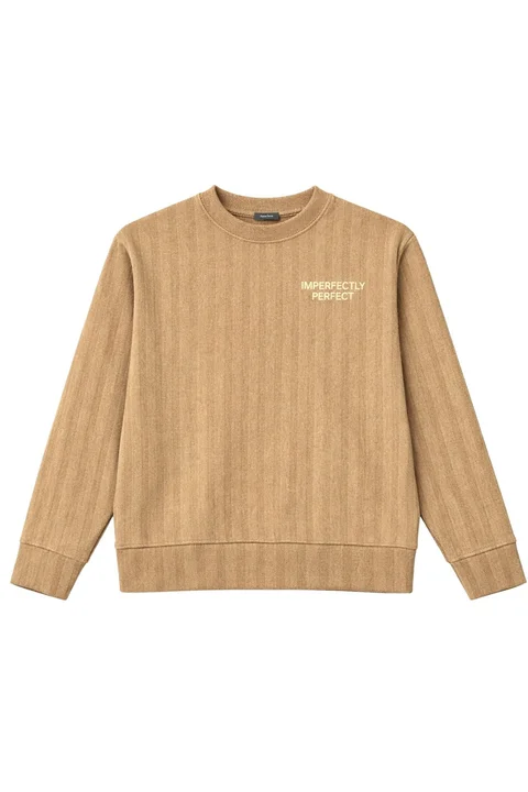 Buzo de teen de morley diesel gamuzado con bordado