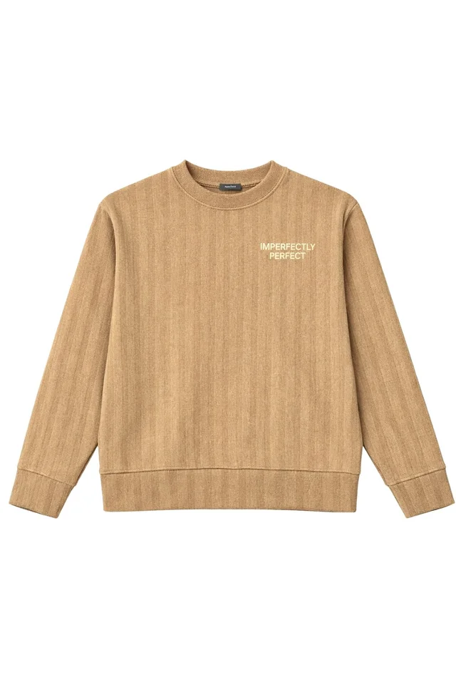 Buzo de teen de morley diesel gamuzado con bordado