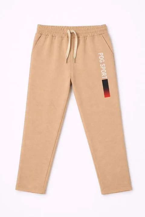 Pantalon de niño rustico frizado con estampa degrade