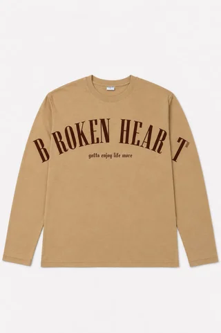 Remera manga larga Broken Heart Kids - Vista 2