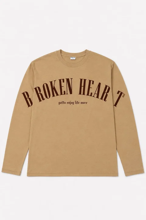 Remera manga larga Broken Heart Kids