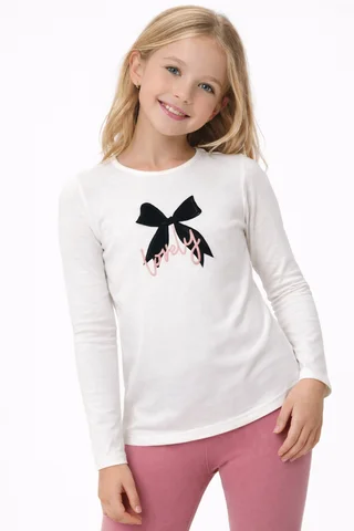 Remera manga larga Lovely Kids - Vista 1