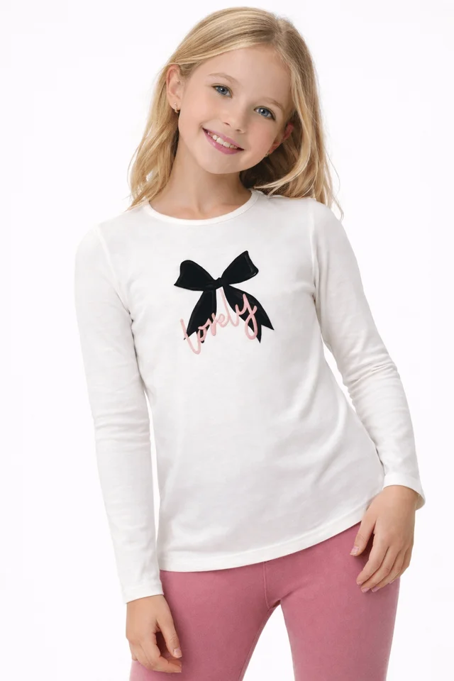 Remera manga larga Lovely Kids