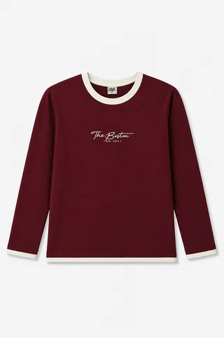 Remera manga larga The Boston Kids - Vista 2
