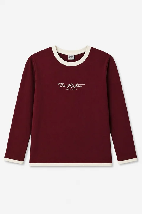 Remera manga larga The Boston Kids