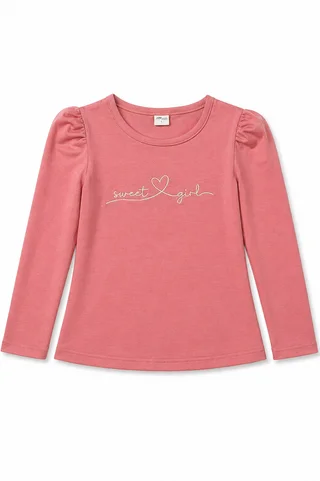 Remera manga larga Sweet Girl Kids - Vista 5