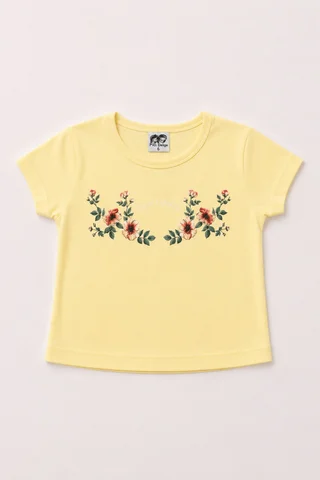 Remera Manga Corta Wild Flower Teens - Vista 6