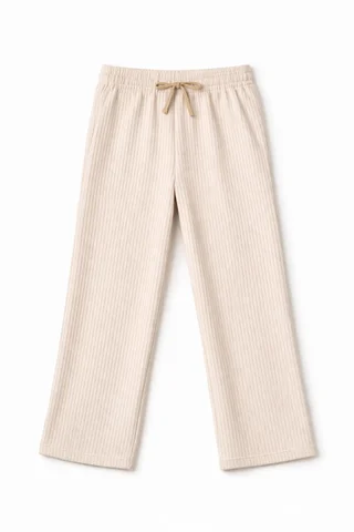 Conjunto niña de morley ancho suave de remera y pantalón  - Vista 5