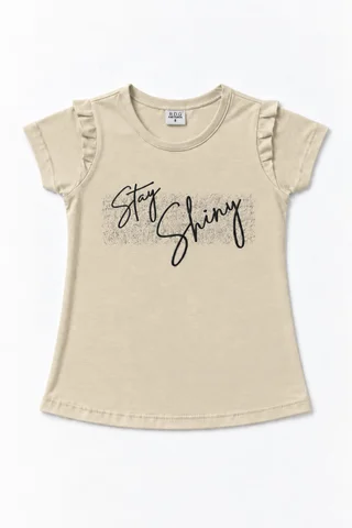 Remera Manga Corta Stay Shiny Kids - Vista 3