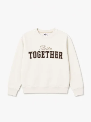 Buzo oversize Together Teens - Vista 3